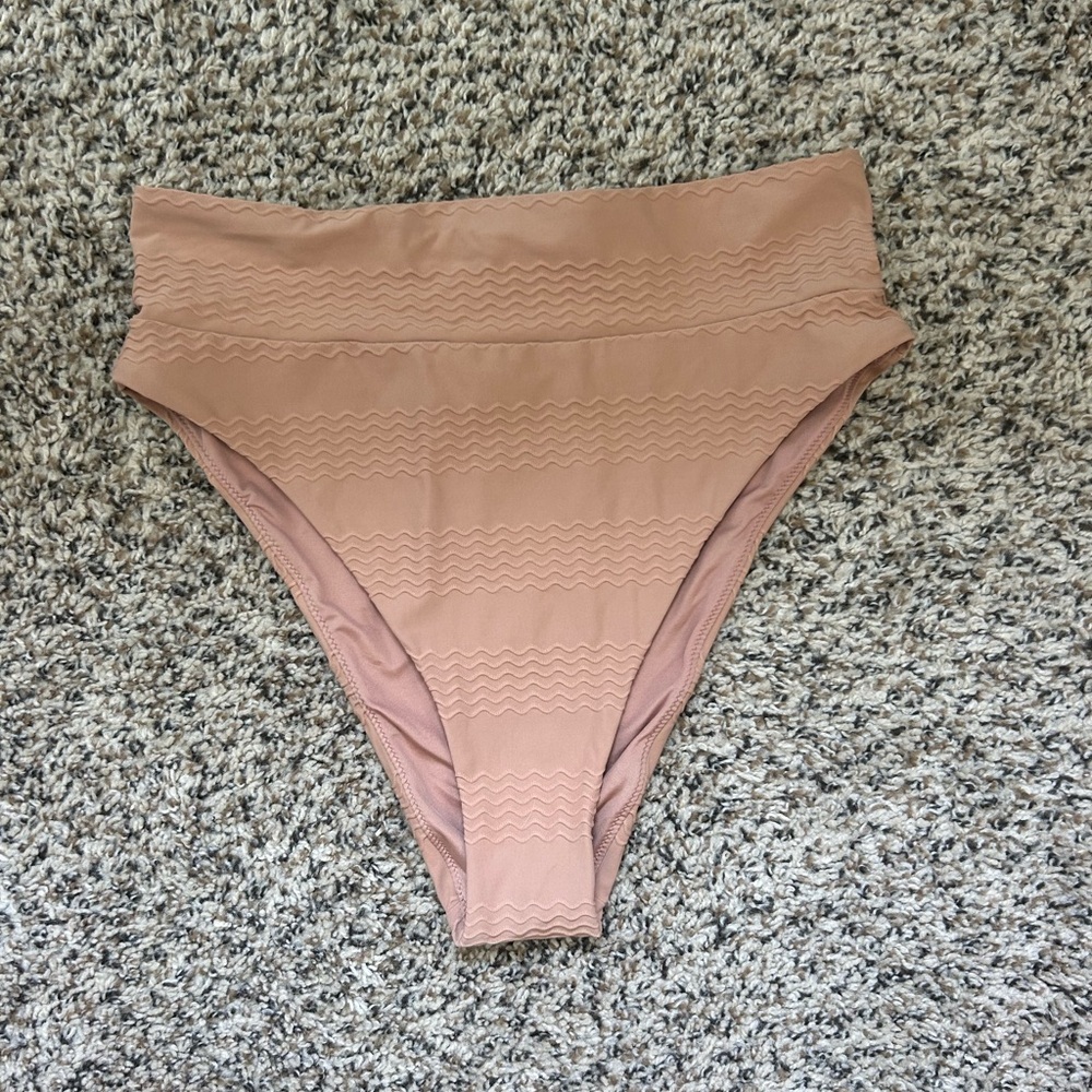 Aerie High-waisted high cut bikini bottom